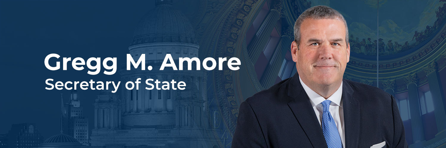 RI Department of State | Secretary Gregg M. Amore's banner