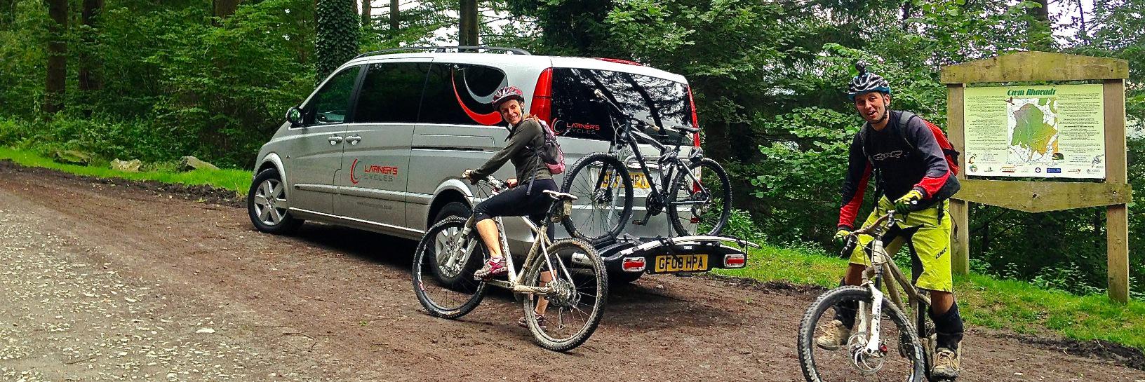 Larner's Cycles banner