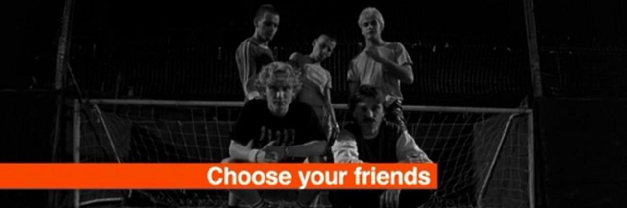 A Football Friend banner