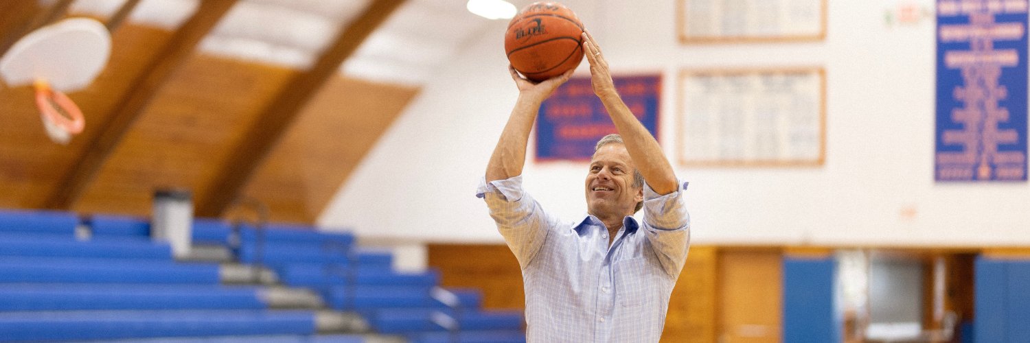 Leader John Thune banner