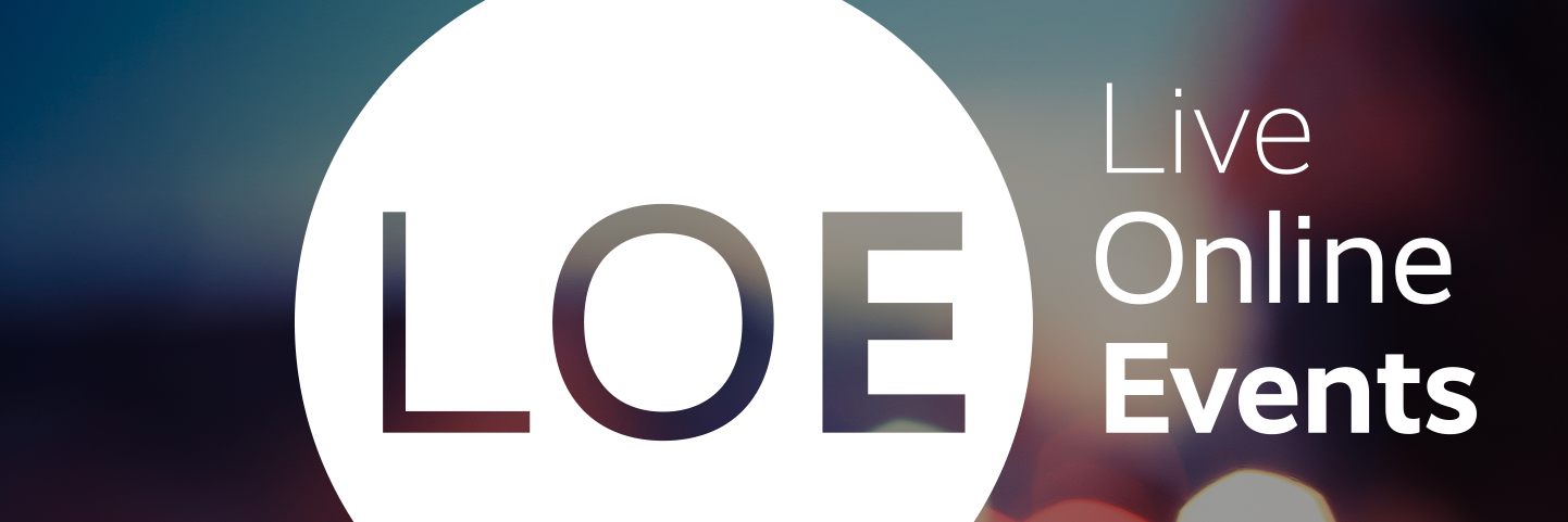 LiveOnlineEvents banner