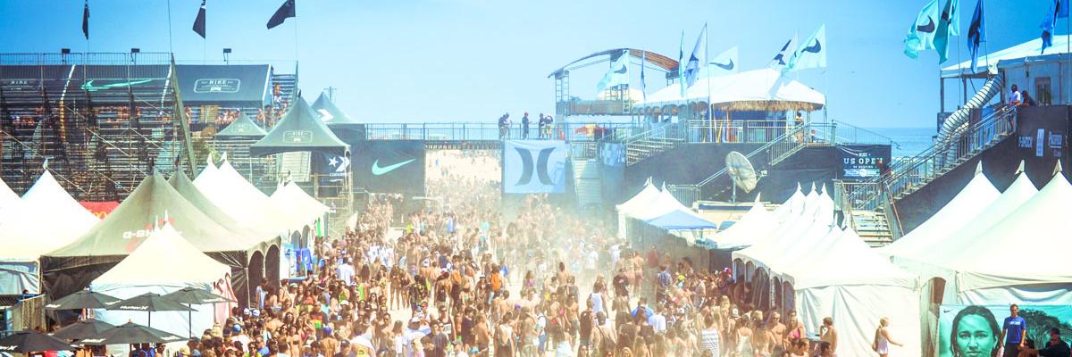 US Open of Surfing banner