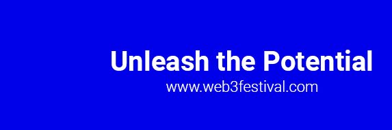 Web3 Festival banner