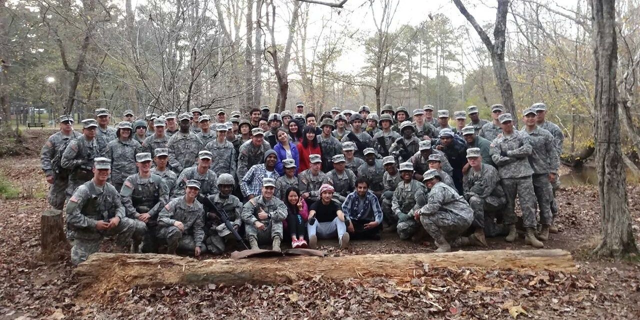 Georgia Tech ROTC banner