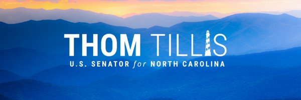 Senator Thom Tillis Profile Banner
