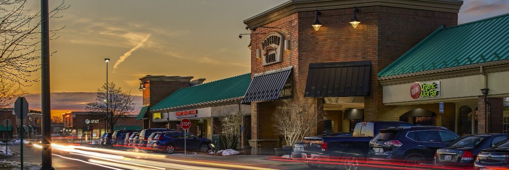 Novi Town Center banner