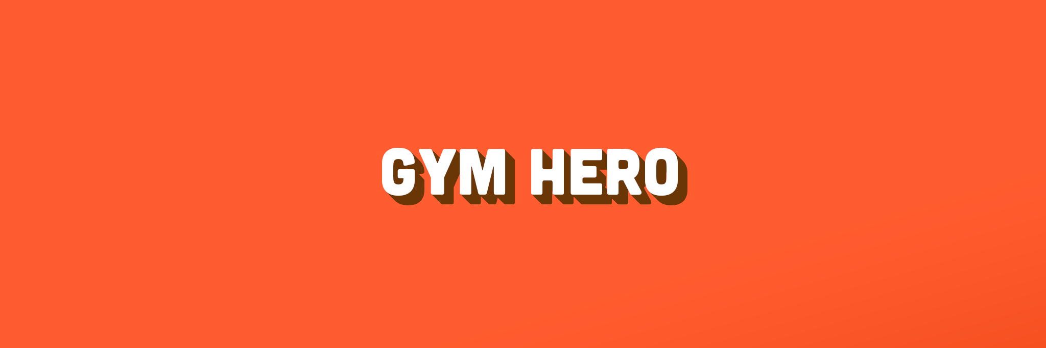Gym Hero App banner