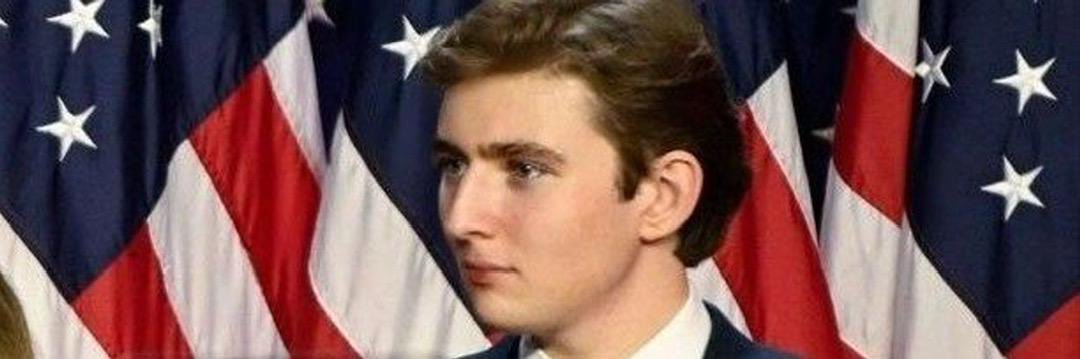 Barron Trump banner
