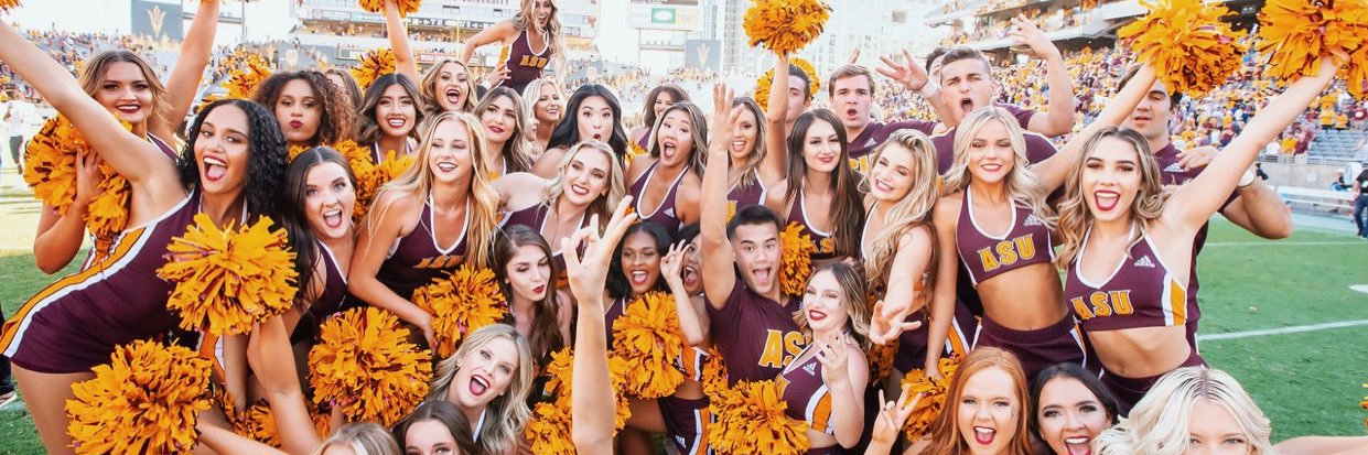 ASU Spirit Squad banner