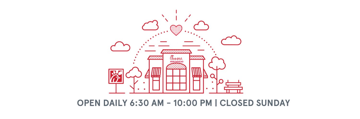 ChickfilA Arrowhead banner