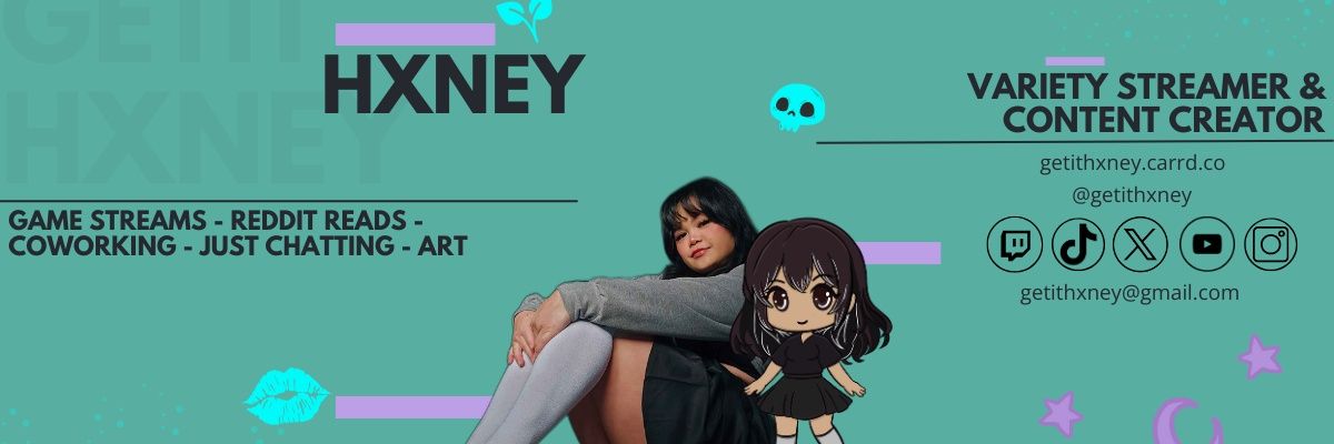 hxney 🖤 |COMMS OPEN| banner