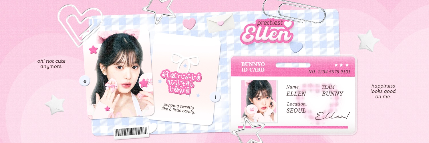 ᰍ cutesY ellen 🐇🎀 banner