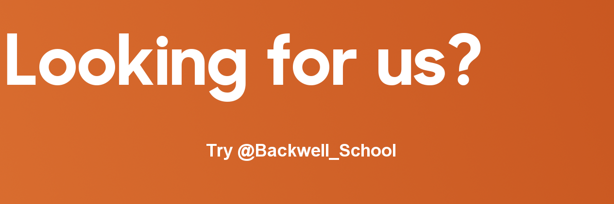 BackwellSchool's profile banner image