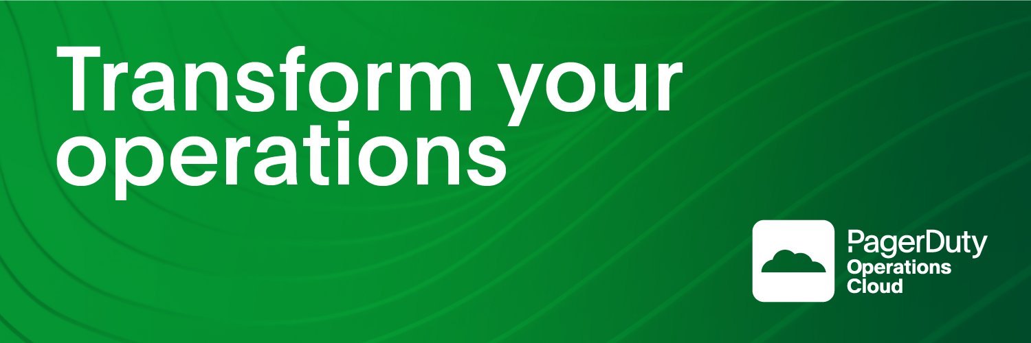 PagerDuty's banner