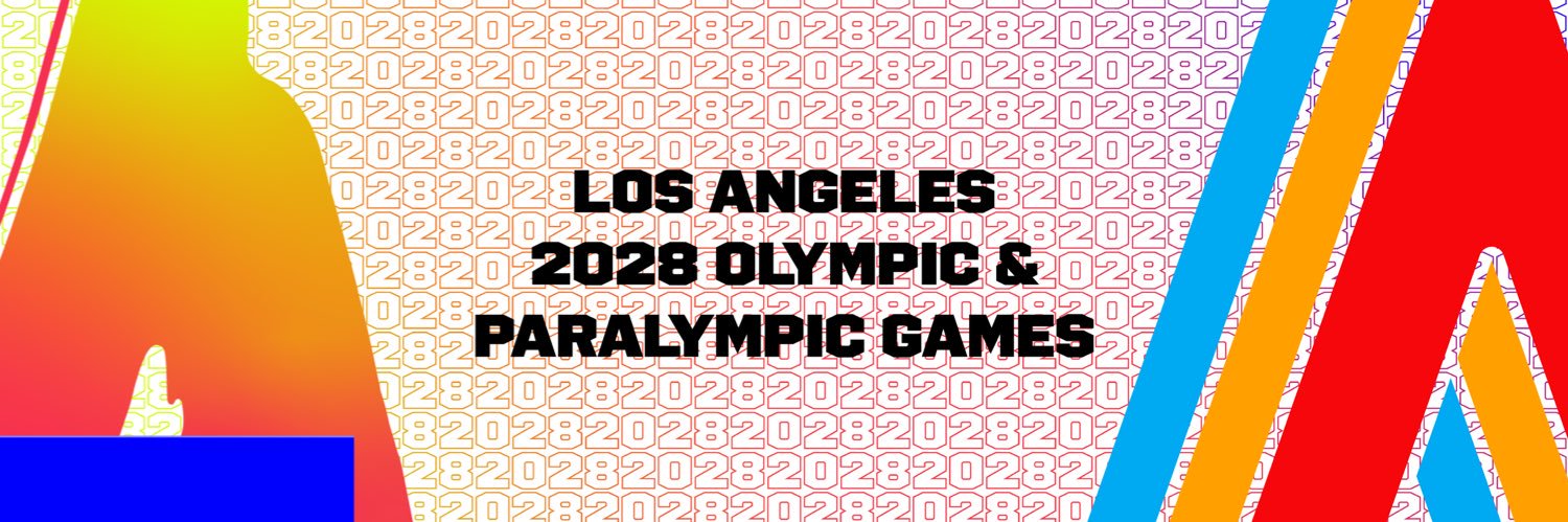 LA28's banner