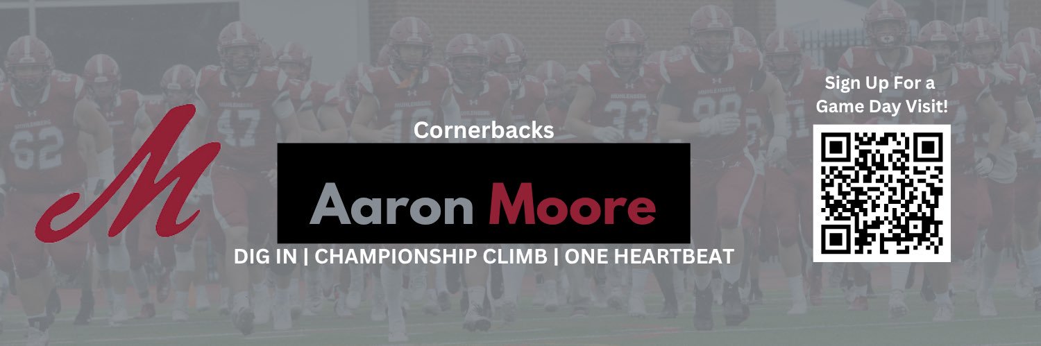 Aaron Moore banner