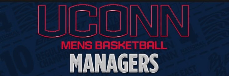 UConn Men’s 🏀 Student Managers banner