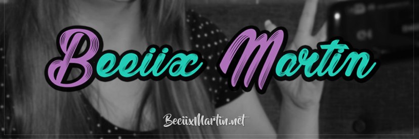 Bea Martin Blogger banner