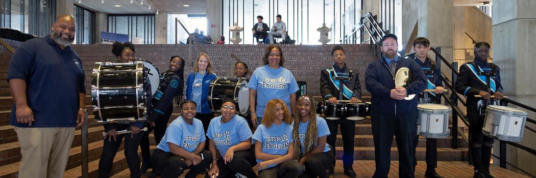 English High School banner