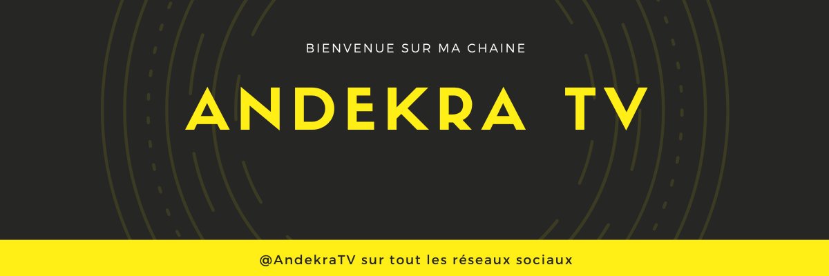 AndekraTV's profile banner image