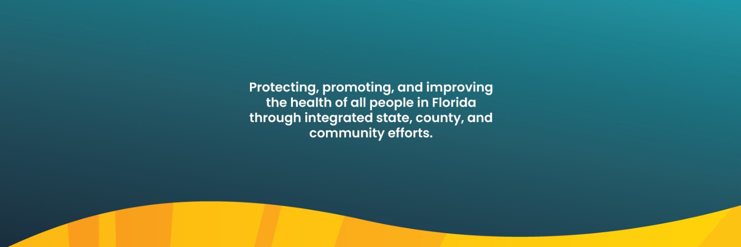 Florida Department of Health banner