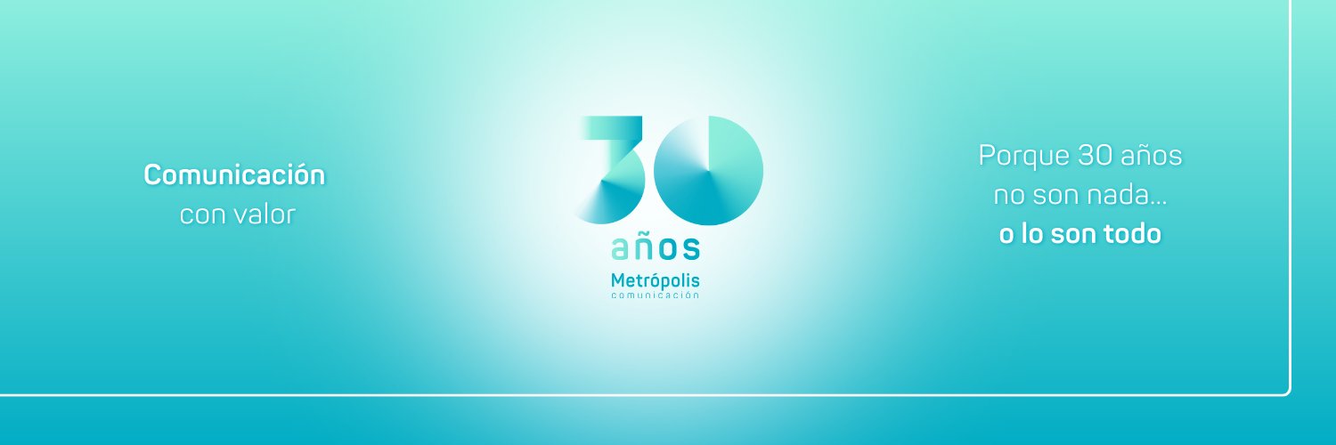 Metrópolis Comunicación banner