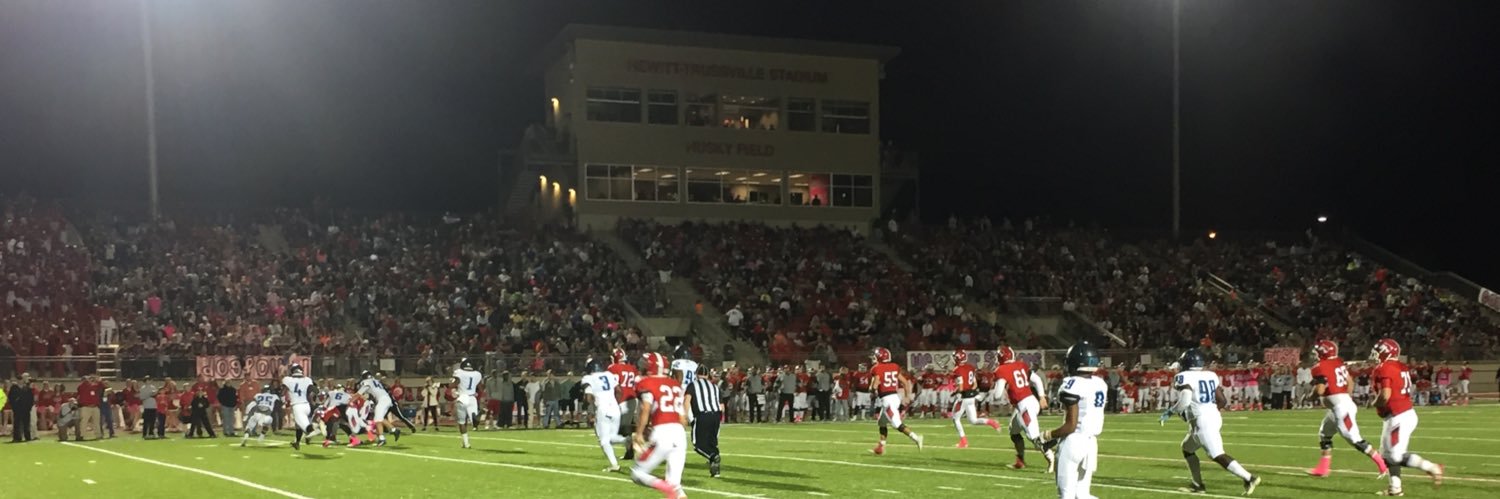 Hewitt-Trussville FB's banner