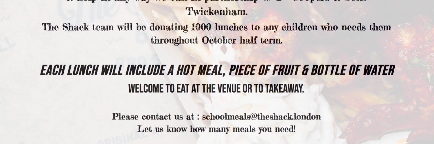 The Shack 68 Live banner