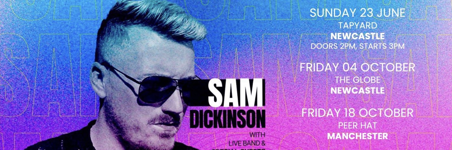 Sam Dickinson banner