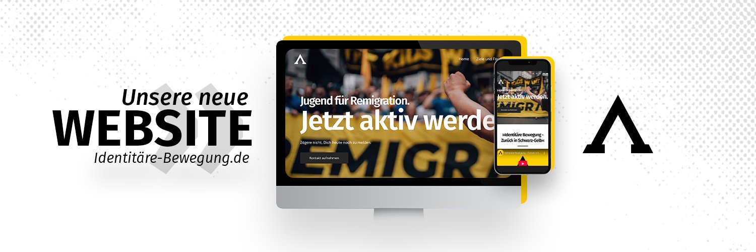 Identitäre Bewegung's banner