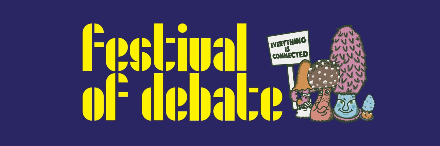Festival of Debate 2025's banner
