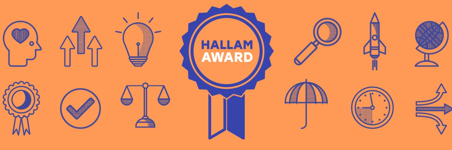 Hallam Award banner