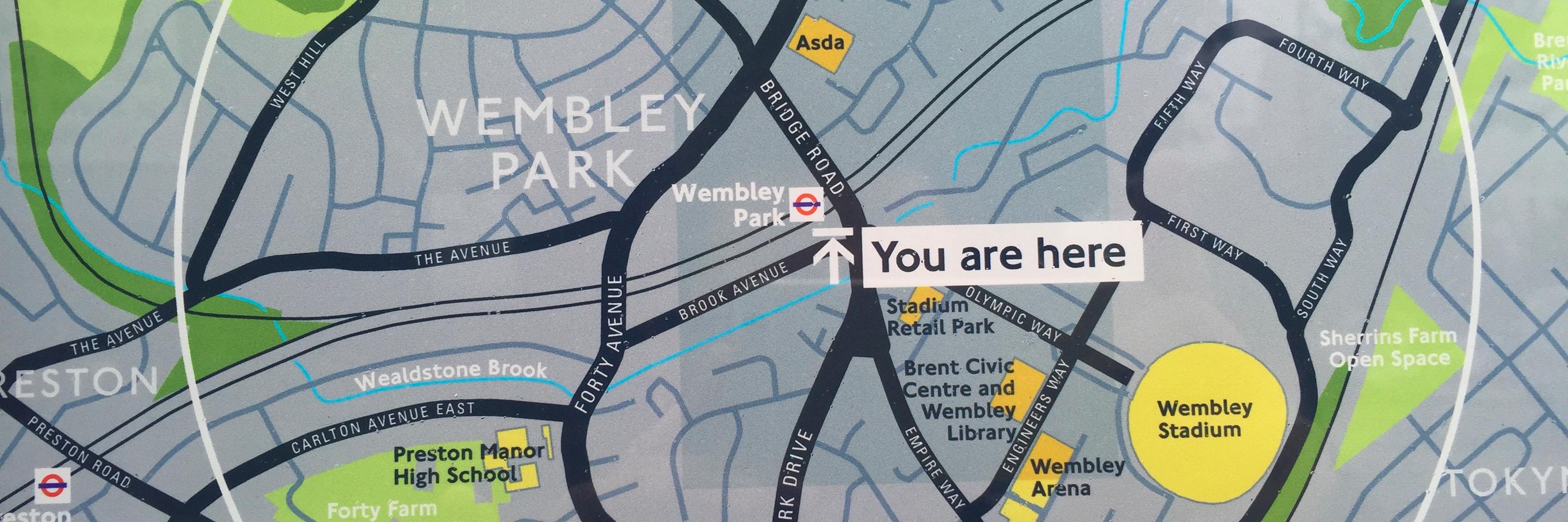 Wembley Park banner