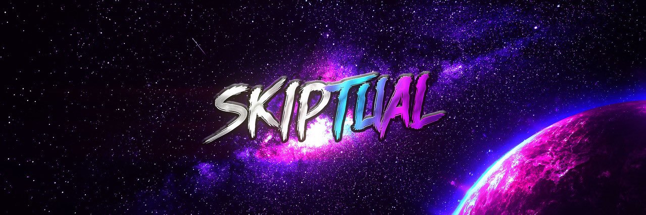 Skiptual's profile banner image