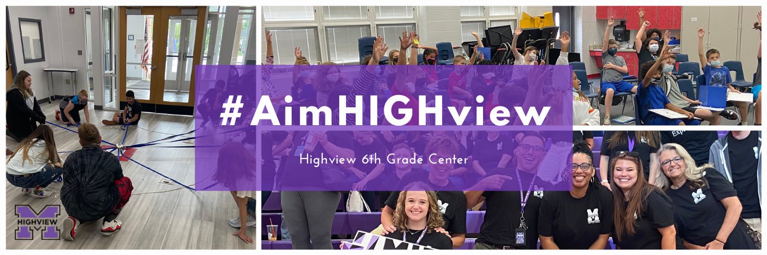 Highview 6th Grade Center banner