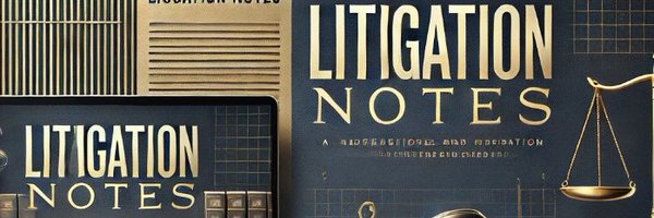 LitigationNotes Profile Banner