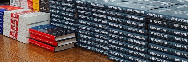 anneapplebaum Profile Banner