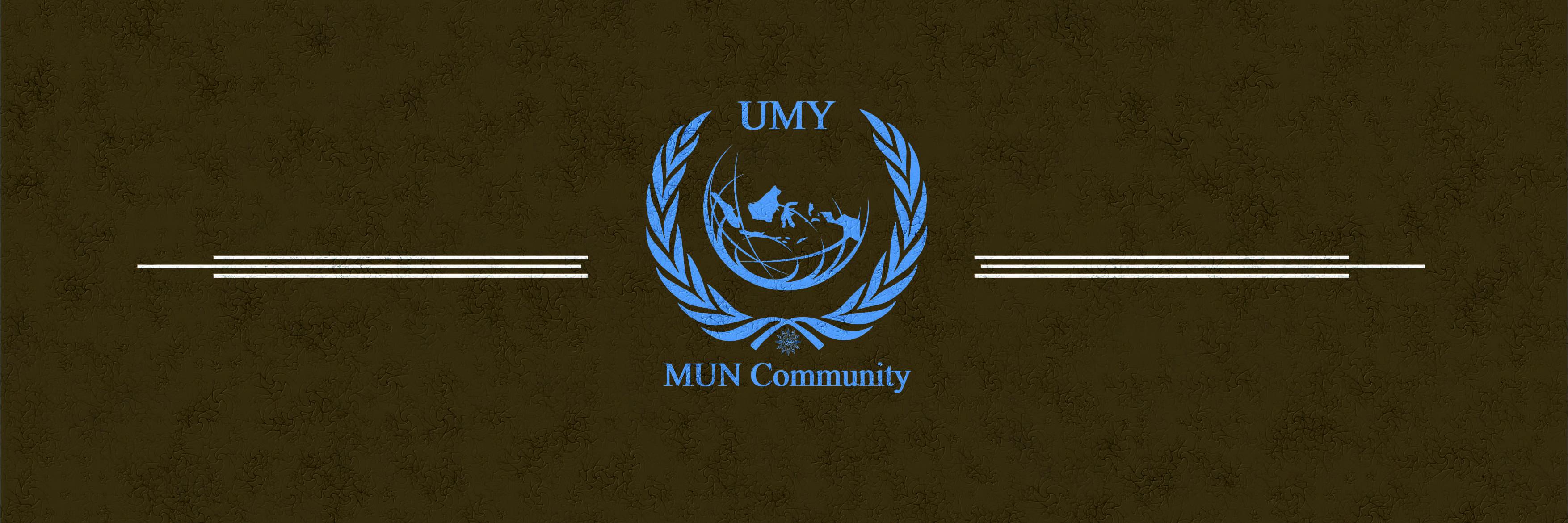 UMY MUN Community banner