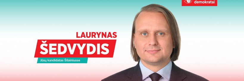 Laurynas Šedvydis banner