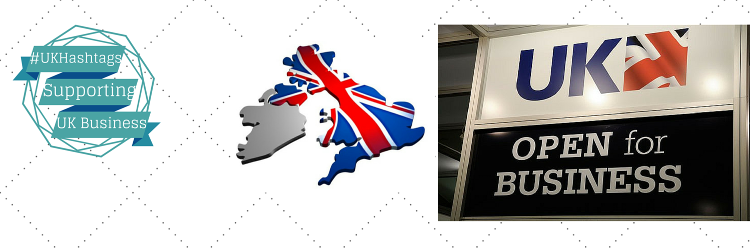 #️⃣ UK Business Hashtags banner