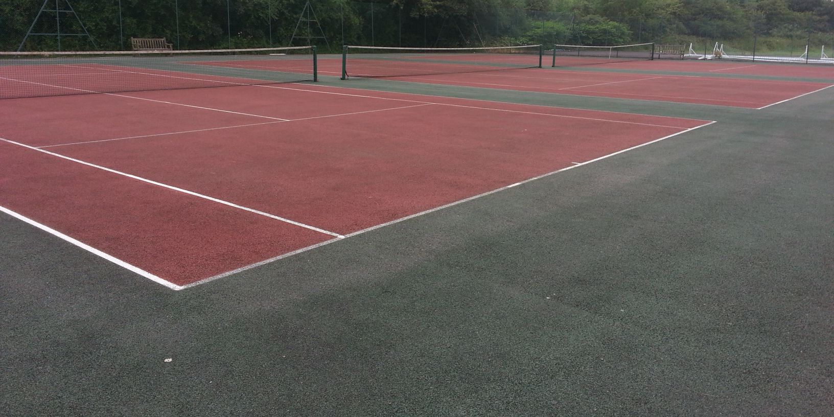 Woodside Tennis Club banner