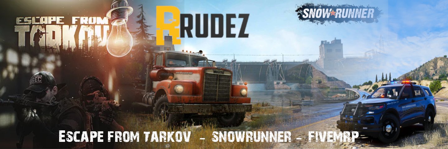 RudezGaming's profile banner image