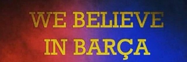 Barça banner