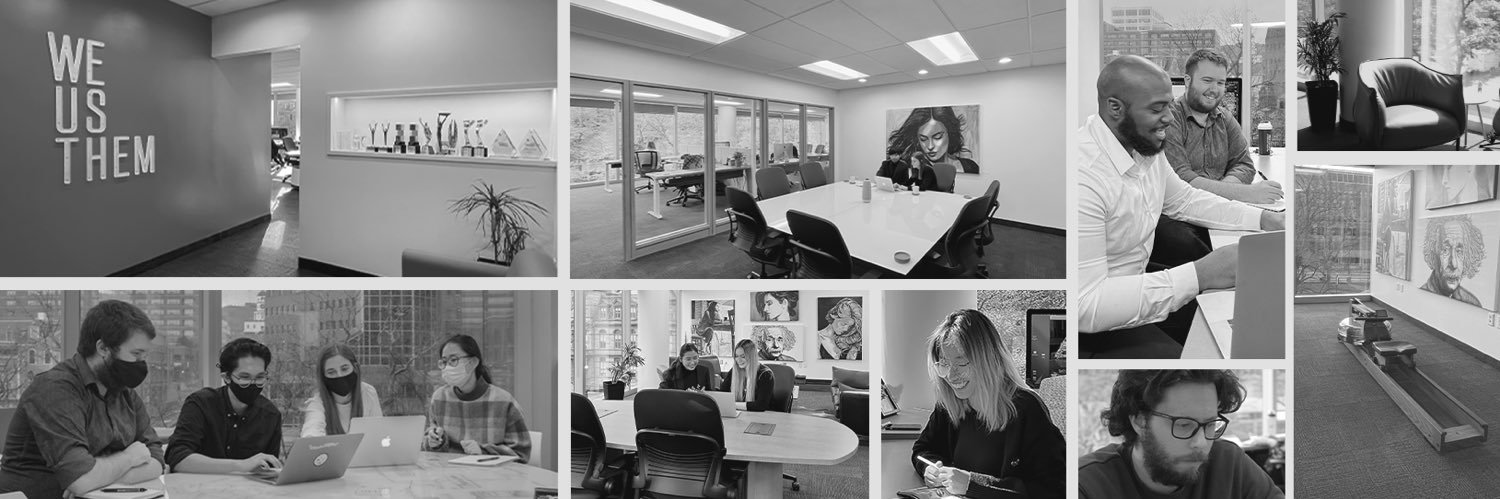 WeUsThem Inc. banner