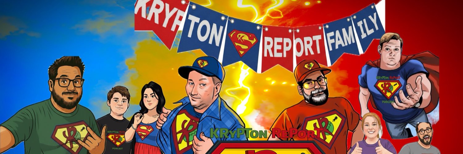 Krypton Report Podcast banner