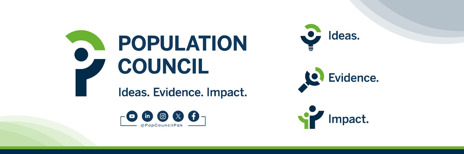 Population Council, Pakistan banner