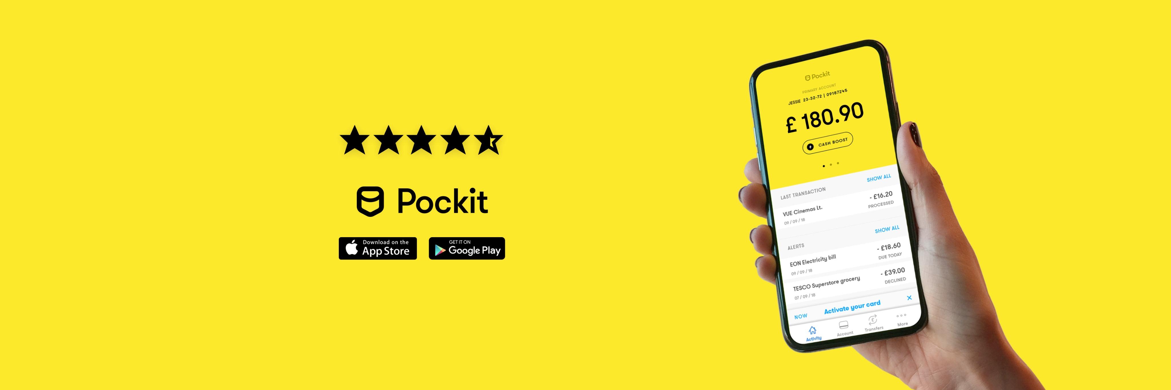 Pockit banner