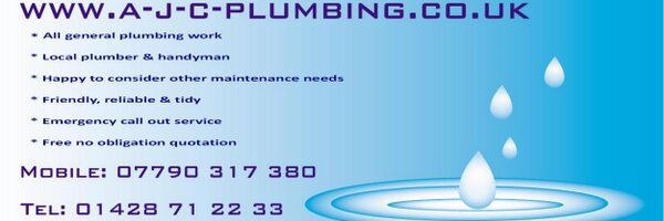 AJCPLUMBING Profile Banner