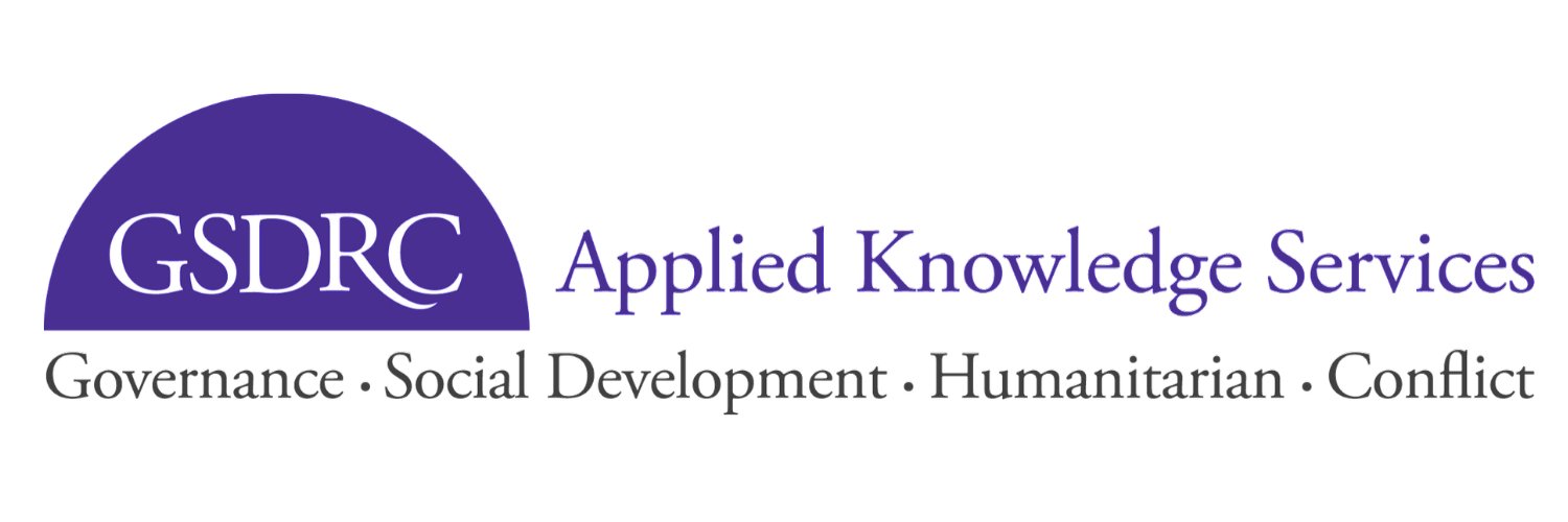 GSDRC banner