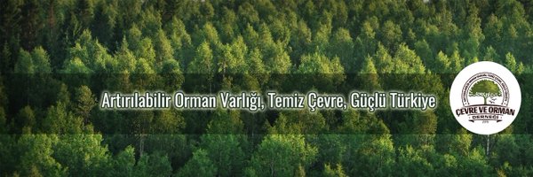 Çevre ve Orman Derneği🌲🇹🇷 banner